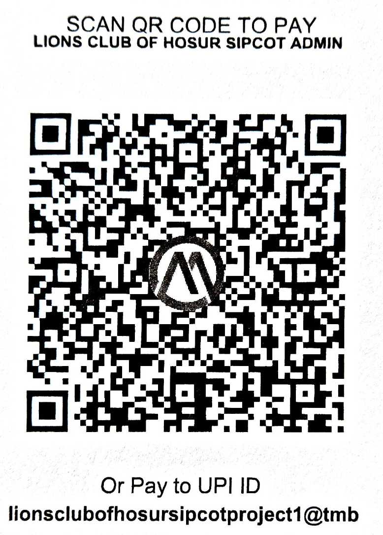 UPI QR Code for Membership Fees